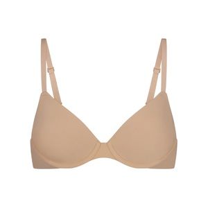 NWT! SKIMS FITS EVERYBODY T-SHIRT BRA | CLAY - CLAY / 34 / D